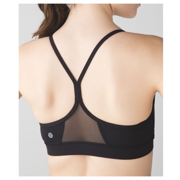lululemon athletica Other - Lululemon Flow Y Bra IV Black Mesh
